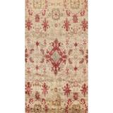 Geometric Oushak Oriental Area Rug Hand-knotted Home Decor Carpet - 5'6" x 8'8"