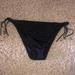 Victoria's Secret Swim | Black Bikini Bottoms Victoria Secret | Color: Black/Gold | Size: S