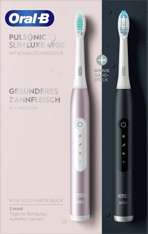 ORAL-B Oral-B Zahnbürste+2.Zahnb. PulsonicSlimLu4900sw 396345 Image