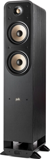 Polk Sig Elite ES55 black ea floorstanding speaker