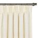 Eastern Accents Yearling Pleated Sheer Linen Semi-Sheer Pinch Pleat Single Curtain Panel Linen in White | 108 H in | Wayfair 7V8-CUC-221-PP