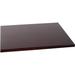 JMC Furniture Square Bevel Table Top Solid Wood in Brown | 1.25 H x 36 W x 36 D in | Wayfair Solid Wood Table Top - Dark Mahogany - 36 x 36