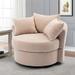 Barrel Chair - Orren Ellis Swivel Barrel Chair, Akili Swivel Accent Chair | 31.5 H x 40.16 W x 35.43 D in | Wayfair