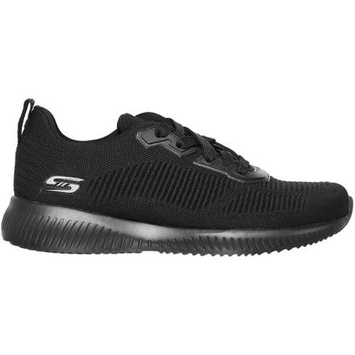 SKECHERS Damen Freizeitschuhe BOBS SQUAD - TOUGH TALK, Größe 38 in Schwarz