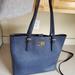 Michael Kors Bags | Euc Michael Kors Navy Blue Shoulder Bag Purse Xlarge | Color: Blue | Size: 16x14 Large