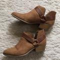 American Eagle Outfitters Shoes | American Eagle Harness Ankle Boots | Color: Brown/Tan | Size: 9