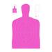 Challenge Targets B27 Economy Paper Target - B27 Economy Paper Targets Pink 25 Pack