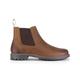 Hoggs of Fife - Banff Mens Leather Chelsea Boot/Dealer Boots/Ankle Pull on boot - Walnut Brown EU 43/9 UK