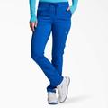 Dickies Women's Balance Cargo Scrub Pants - Royal Blue Size S (L10771)