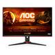 AOC Gaming 24G2SAE - 24 Zoll FHD Monitor, 165 Hz, 1ms, FreeSync Premium (1920x1080, VGA, HDMI, DisplayPort) schwarz/rot