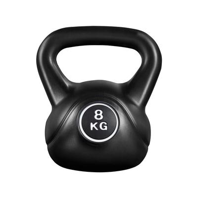 Kettlebell 8 kg Kugelhantel mit Kunststoffummantelung Schwunghantel Gewichte Hantel für Image