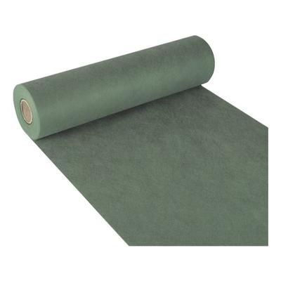 Tischläufer 40 cm »Soft Selection einfarbig« 24 m Rolle grün, Papstar, 40 cm