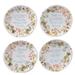 Certified International Christmas Story 6-inch Canape/Luncheon Plates (Set of 4)