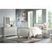 ACME Louis Philippe III Twin Bed in Platinum