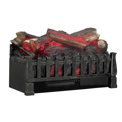 Duraflame Electric Log Set Heater with Realistic Ember Bed, Antique Bronze