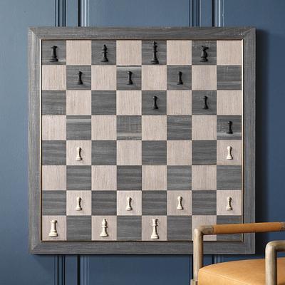 Oversized Wall Chess Board Game - Frontgate