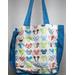 Disney Bags | Disney Hidden Mickey Tote Bag | Color: Blue/White | Size: Os