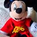 Disney Other | Mickey Mouse Sorcerer Plush Bean Bag | Color: Blue/Red | Size: Osbb