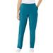 Plus Size Women's Suprema® Pant by Catherines in Deep Teal (Size 5X)