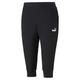 PUMA Women's ESS Capri Sweatpants TR Knitted Pants, Black, XL