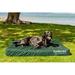 FurHaven Oxford Indoor/Outdoor Deluxe Orthopedic Pet Bed Metal in Green | 4 H x 40 W x 32 D in | Wayfair 42565654