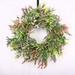 Primrue 24" Wreath Traditional Faux in Blue/Indigo/Red | 24 H x 24 W x 8 D in | Wayfair 38912B5405AD440DB0A227F289CC86F4