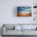 Highland Dunes Beach 11 by Dennis Frates - Wrapped Canvas Photograph Metal in Blue/Brown/Gray | 22 H x 32 W x 2 D in | Wayfair
