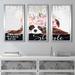 Rosdorf Park King Charles 2 by Jodi - 3 Piece Picture Frame Graphic Art Plastic/Acrylic in Black/Brown/Pink | 52.5 H x 33.5 W x 1 D in | Wayfair