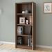 Lark Manor™ Santorella Standard Bookcase Wood in Brown | 59 H x 23.5 W x 12.5 D in | Wayfair C383098B1B8F4A8ABECF18F69DB9846C