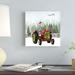 The Holiday Aisle® Country Santa I by Grace Popp - Wrapped Canvas Print Canvas in Green/Red | 12 H x 12 W x 1.25 D in | Wayfair