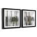 Wexford Home Saturnia Spring I - 2 Piece Picture Frame Print Set Paper, Solid Wood in Gray/White | 34.5 H x 69 W x 1.5 D in | Wayfair