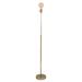 Ira 1 Light Floor Lamp By House Of Troy IR701 Metal in Yellow | 66 H x 8 W x 8 D in | Wayfair IR701-AB