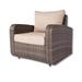 Direct Wicker Aurora Rattan Deep Seating Accent Chair with Cushion,Set of 2