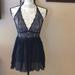 Victoria's Secret Intimates & Sleepwear | Beautiful Navy Blue Babydoll | Color: Blue | Size: M