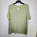 Nike Tops | Nike Dri-Fit Yoga Top Short Sleeve Women's Size 3x | Color: Green | Size: 3x