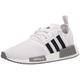 adidas Originals Men's NMD_R1 Primeknit Sneaker, White/White/White, 9.5
