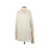 Lou & Grey for LOFT Pullover Hoodie: Ivory Tops - Women's Size X-Small