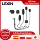 LEXIN LX-ET COM interphone casque et clip pour casque complet/demi avec haute qualité et son fort