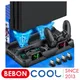 Support Vertical pour Console Playstation 4 Slim/Pro ventilateur de refroidissement double Station