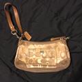 Coach Bags | Coach Wrist Purse | Color: Brown/Tan | Size: Os