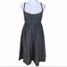 J. Crew Dresses | J. Crew 100% Silk Size 4 Polka Dot Dress Has Pockets!! | Color: Black/Cream | Size: 4