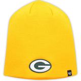 Men's '47 Gold Green Bay Packers Secondary Logo Knit Beanie