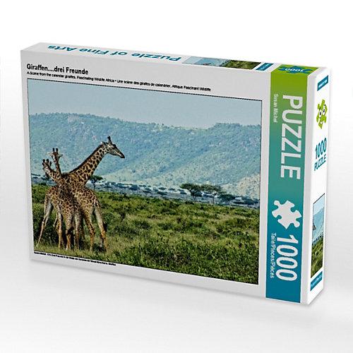 Puzzle Giraffen....drei Freunde Foto-Puzzle Bild von Susan Michel Puzzle