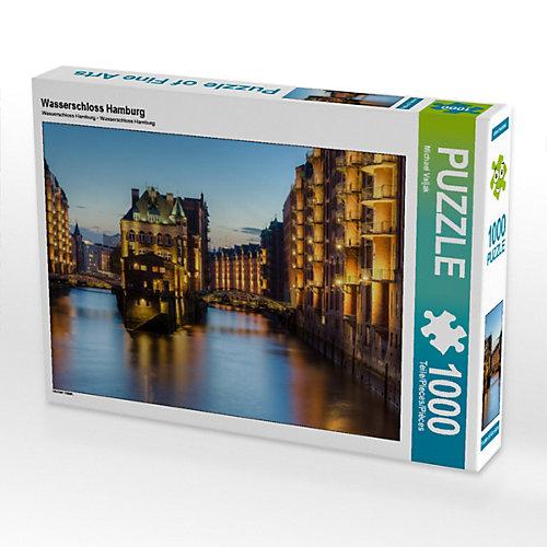 Puzzle Wasserschloss Hamburg Foto-Puzzle Bild von Michael Valjak Puzzle