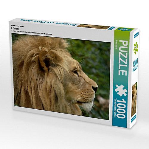 Puzzle CALVENDO Puzzle Löwen - 1000 Teile Foto-Puzzle glückliche Stunden Kinder
