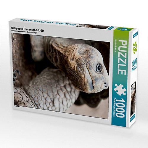 Puzzle Galapagos Riesenschildkröte Foto-Puzzle Bild von Sabine Reuke Puzzle