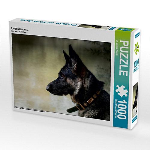 Puzzle CALVENDO Puzzle Liebeszauber... - 1000 Teile Foto-Puzzle glückliche Stunden Kinder