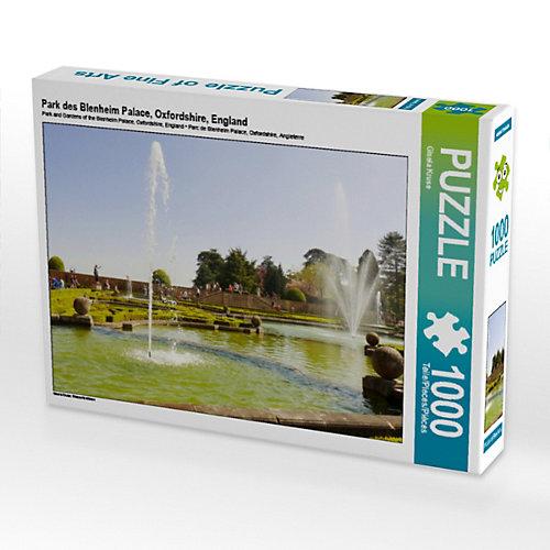 Puzzle CALVENDO Puzzle Park des Blenheim Palace, Oxfordshire, England - 1000 Teile Foto-Puzzle glückliche Stunden Kinder