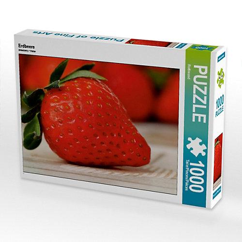 Puzzle CALVENDO Puzzle Erdbeere - 1000 Teile Foto-Puzzle glückliche Stunden Kinder