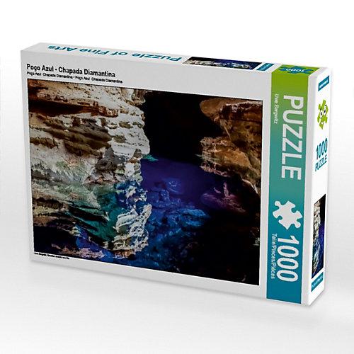 Puzzle CALVENDO Puzzle Poço Azul - Chapada Diamantina - 1000 Teile Foto-Puzzle glückliche Stunden Kinder